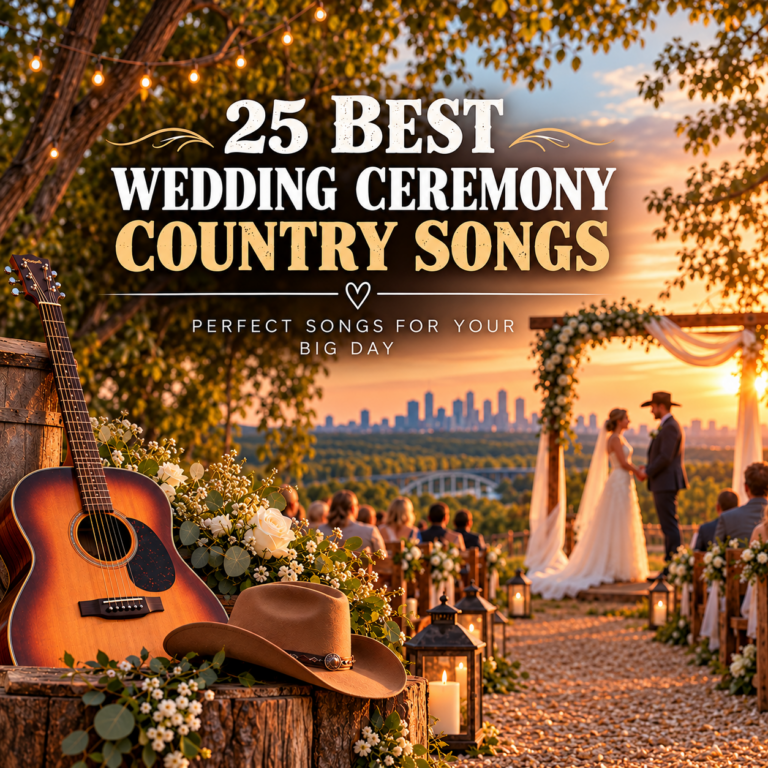 Golden Hour Country Wedding Songs